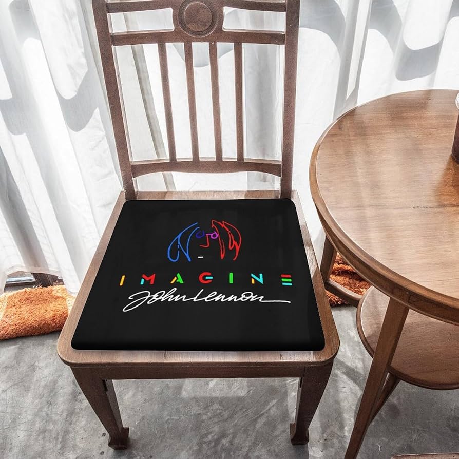 Amazon.co.jp: 座布団 クッション スクエア ジョン・レノン ざぶとん